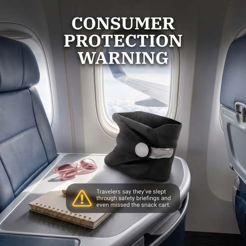 DriftWrap — Wraparound Travel Pillow
